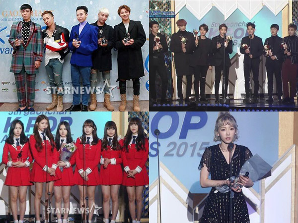 Big Bang dan EXO Berjaya, Ini Para Idola K-Pop Peraih Trofi di '5th Gaon Chart K-Pop Awards'