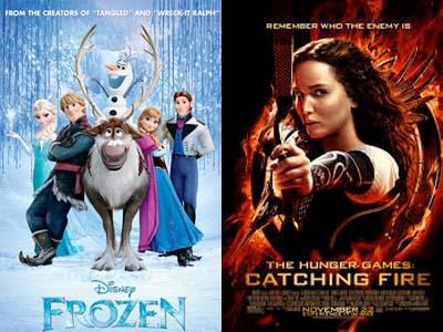 Film 'Frozen' Nyaris Singkirkan 'The Hunger Games: Catching Fire'!