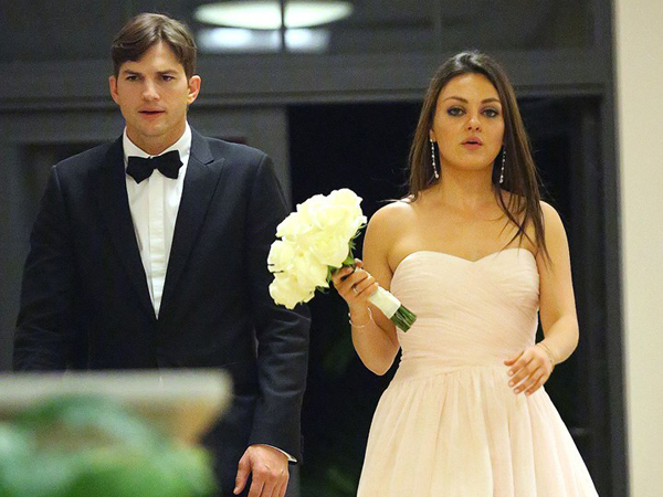 Ini Bocoran Pernikahan Rahasia Mila Kunis dan Ashton Kutcher