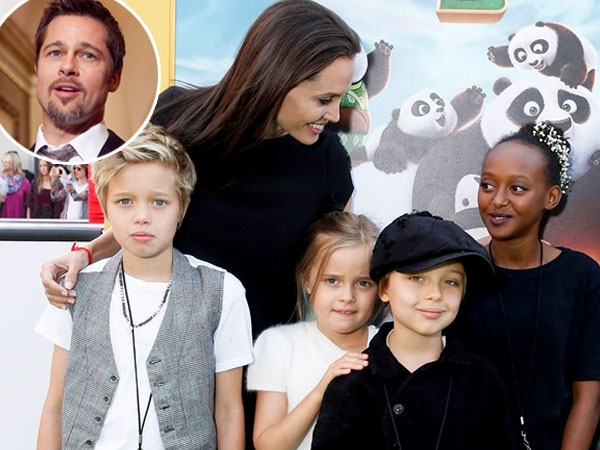 Diam-diam Brad Pitt Sempat Temui Angelina Jolie dan Anaknya di Kamboja?