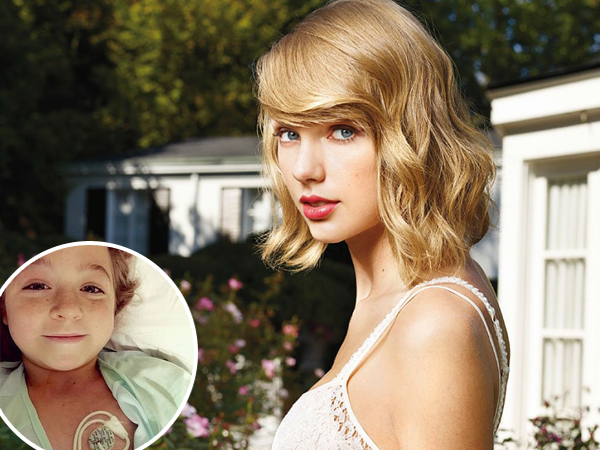 Taylor Swift Sumbangkan Rp. 600 Juta untuk Penderita Leukemia yang Batal Nonton Konsernya