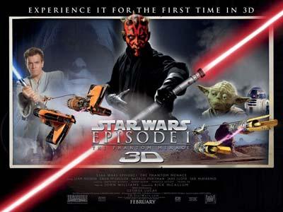 Film Star Wars 2 dan 3 Versi 3D Siap Dirilis