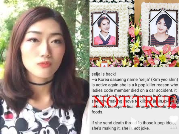 Viral Lagi, Selja Killer Pembunuh Bayaran Profesional yang Targetkan Idol K-Pop?