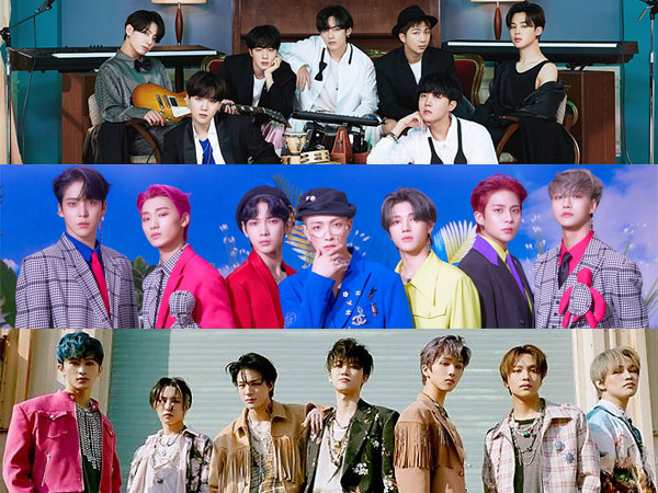 Hanteo Chart Rilis Top 50 Artis K-Pop dengan Penjualan Album Terbanyak Paruh Pertama 2021