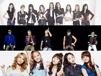 SNSD, Wonder Girls, dan Big Bang Masuk Dalam Nominasi World Music Awards 2012