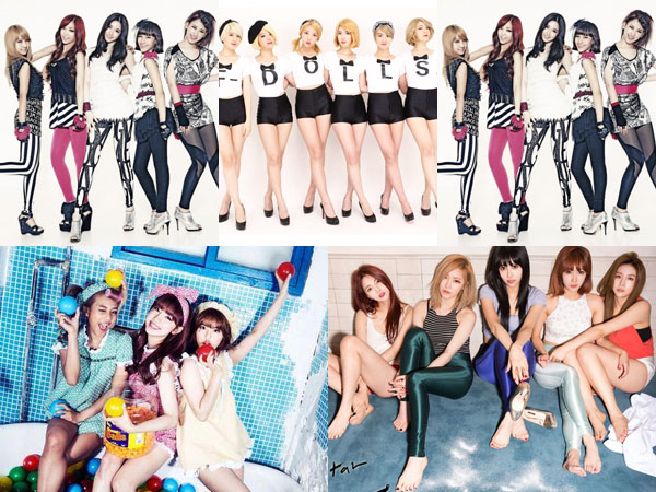 Duh, Tujuh Girl Group K-Pop Ini Gagal Curi Perhatian Fans?