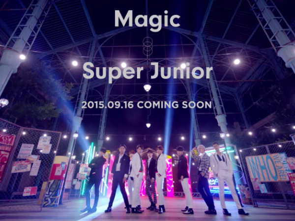 Super Junior Tampil Groovy di Teaser Video Musik 'Magic'