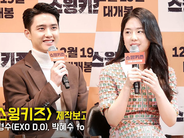 D.O EXO Ungkap Adegan Ciuman dengan Park Hye Soo di Film 'Swing Kids' Berbahaya