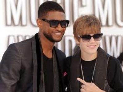 Kompaknya Justin Bieber dan Usher