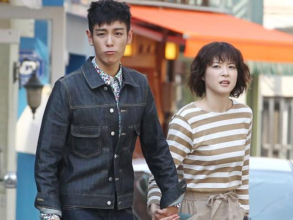 T.O.P Big Bang dan Juri Ueno Terlihat Sedang Syuting Drama Terbarunya di Seoul
