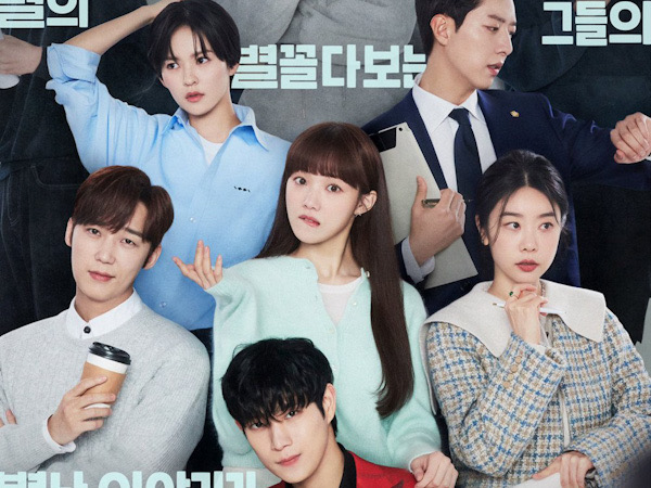 Drama tvN Shooting Stars Rilis Poster Keenam Karakter Utama