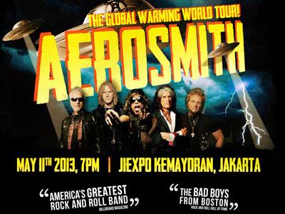 Wah, Konser Aerosmith di Jakarta Dibatalkan!