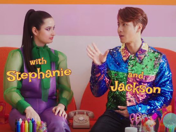 Interaksi Manis Stephanie Poetri dan Jackson Wang di Video Musik 'I Love You 3000 II''