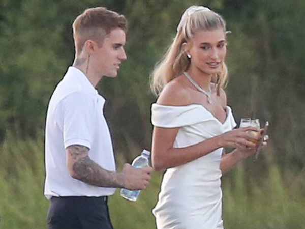 Momen-Momen Pernikahan Justin Bieber dan Hailey Baldwin