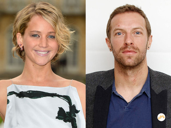 Sama-sama Kenakan Pin Bertuliskan 'Love', Chris Martin dan Jennifer Lawrence Makin Dekat?