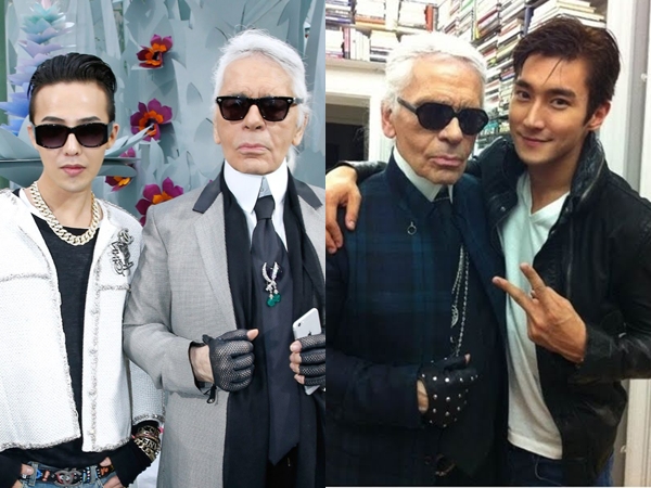 Deretan Selebriti Korea Ini Pernah Kerja Bareng Karl Lagerfeld