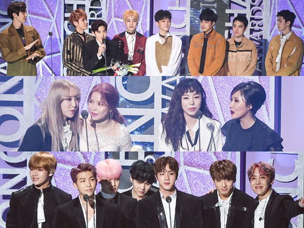 Wonder Girls Hingga Maroon5, Intip Daftar Lengkap Pemenang '6th Gaon Chart Music Awards'!