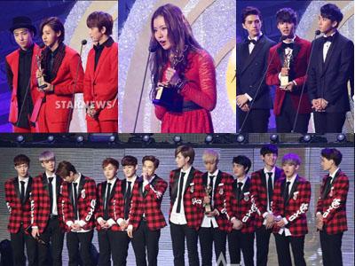Inilah Para Idola K-Pop Peraih Penghargaan di 'Seoul Music Awards 2014'