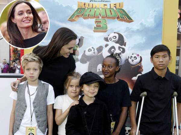 Cerai dari Brad Pitt, Angelina Jolie Ajak Anak-anaknya Tinggal di Rumah Sewaan