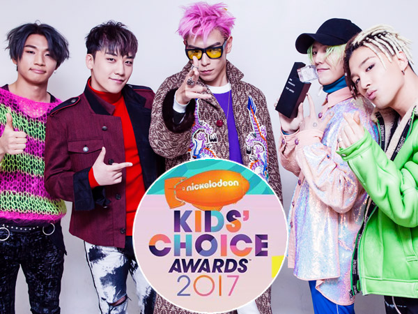 Big Bang Diumumkan Masuk Nominasi '2017 Nickelodeon Kids' Choice Awards'!