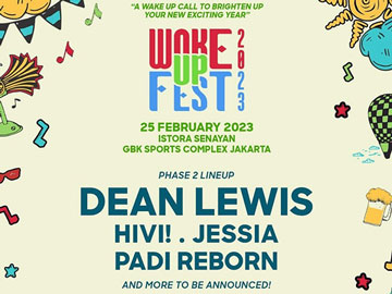 Intip Line-up Terbaru dari Kemeriahan Festival 'Woke Up Fest 2023'!