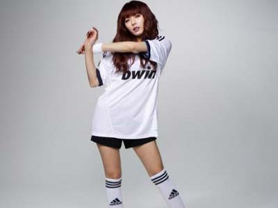 HyunA 4minute Jadi Model Game FIFA Online 3