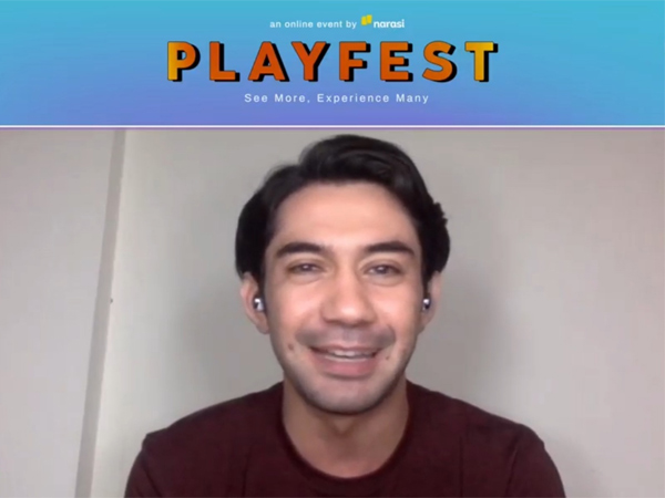 Reza Rahadian Bicara Soal Karir dan Pengalaman Akting di Playfest 2021