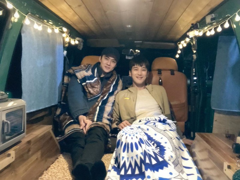 Ahn Bo Hyun Unjuk Persahabatan dengan Camping Bareng Sehun EXO