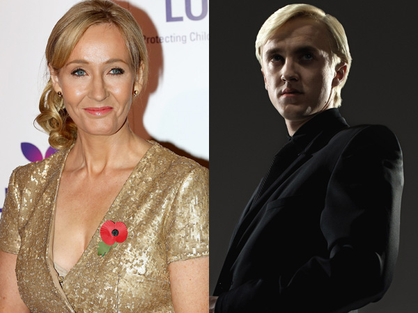 J.K Rowling Bingung dengan Fans yang Jatuh Cinta pada Tokoh Draco Malfoy?