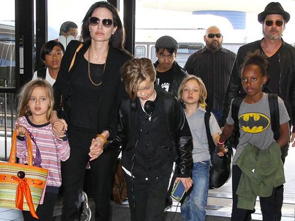 Terungkap! Inilah Anak yang Terlibat Dalam Pertengkaran Hebat Angelina Jolie dan Brad Pitt
