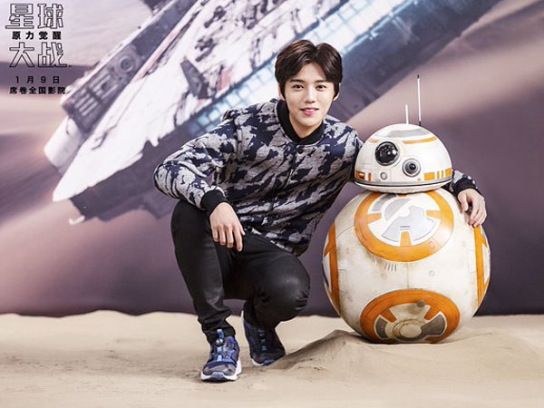 Dipilih Sebagai Duta 'Star Wars' Untuk China, Luhan Bersaing Dengan EXO?