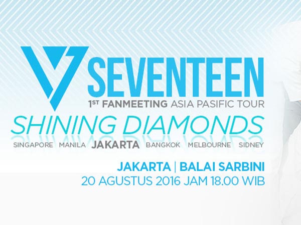 Siap Ketemu Seventeen Di Jakarta? Ini Detail Seat Plan Beserta Nomornya!