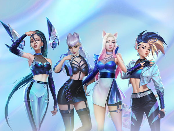 Kenalan Dengan K/DA, Girl Grup Virtual Pertama dari Game League of Legends