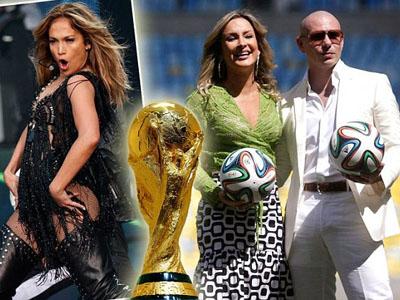 Pitbull dan Jennifer Lopez akan Nyanyikan Lagu Resmi Piala Dunia 2014!