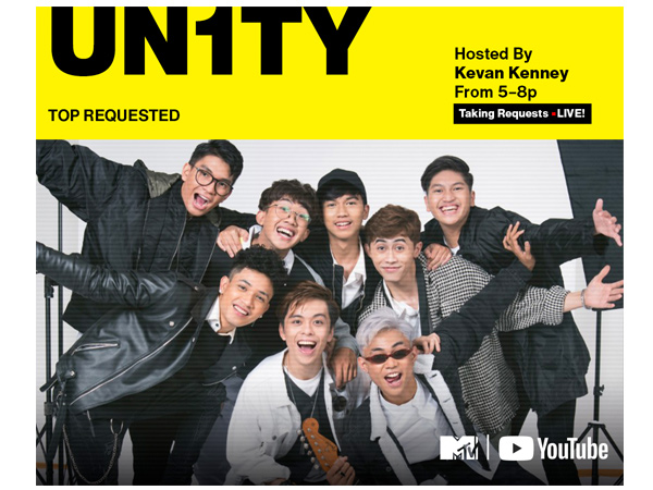 Bikin Bangga, Boyband UN1TY dapat Penghargaan dari MTV Amerika