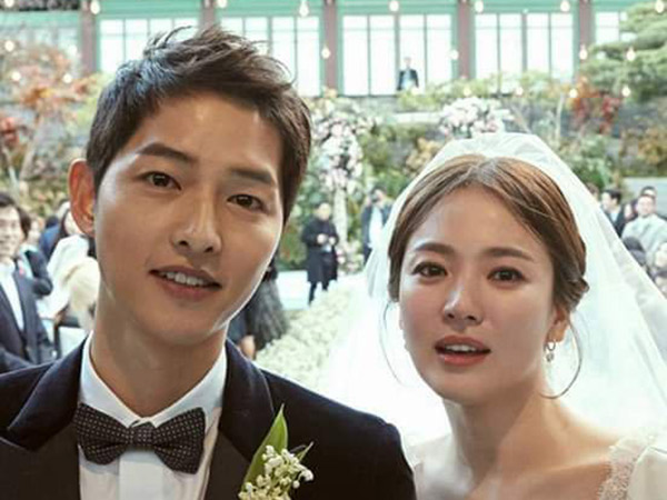 Song Joong Ki dan Song Hye Kyo Rayakan Satu Tahun Pernikahan, Begini Kisah Cinta Romantisnya