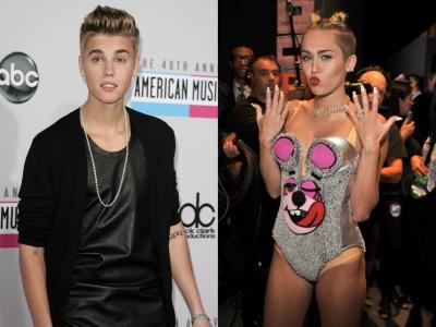 Di Inggris, Justin Bieber dan Miley Cyrus Jadi Orang Paling Menyebalkan Tahun 2013?