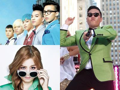 YG Entertainment Kuasai Panggung Musik di Tahun 2012