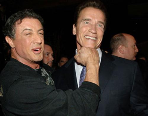 Arnold dan Stallone Bakal Akting Bareng