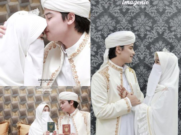 Begini Proses Pertemuan Hingga Pernikahan Putera Ustaz Arifin Ilham Dengan Larissa Chou