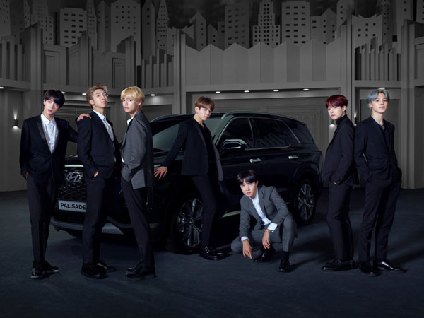 Tampil Kece dengan SUV Mewah, BTS Jadi Brand Ambassador Global Baru Hyundai Motor