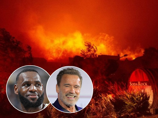 Sejumlah Selebriti Ikut Mengungsi Akibat Kebakaran Hutan di Los Angeles