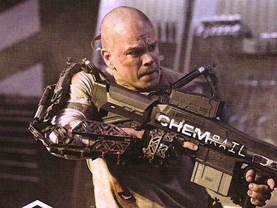 Matt Damon Beraksi di Film Sience Fiction Elysium