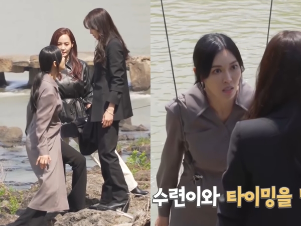 Di Balik Adegan Tebing Kim So Yeon, Eugene, dan Lee Ji Ah di ‘Penthouse 3’, Bikin Takjub!