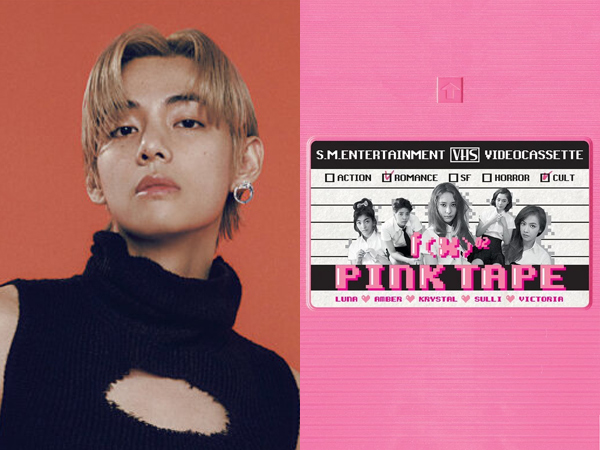 V BTS Sebut Album f(x) 'Pink Tape' Jadi Inspirasinya untuk Kerja Bareng Min Hee Jin