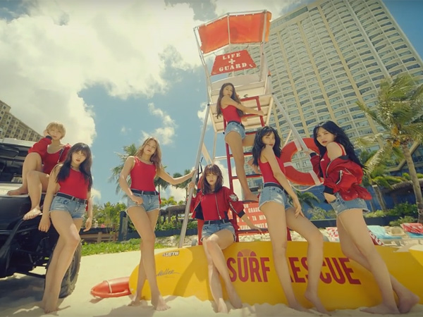 Resmi Comeback, AOA Jadi Baywatch Sexy di Video Musik ‘Good Luck’