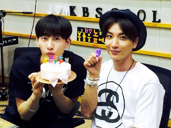 Leeteuk dan Eunhyuk Super Junior Rayakan Ulang Tahun ‘Sukira’ Ke-9