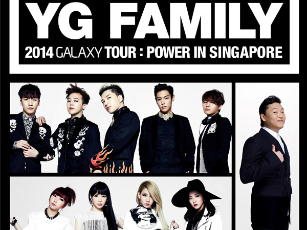 YG Entertainment Umumkan Konser YG Family Selama 2 Hari di Singapura!