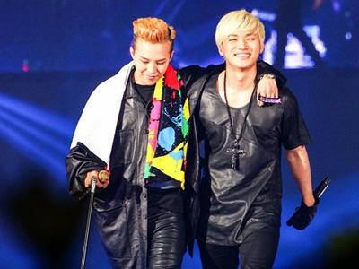 Masih Cedera, G-Dragon Didampingi Daesung dan Taeyang di Konser Solonya