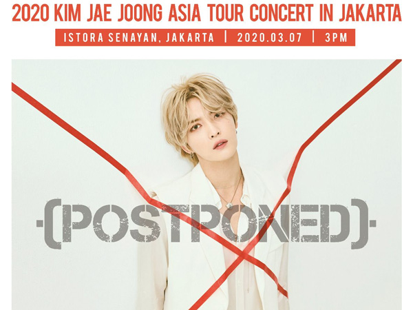 Pihak Promotor dan Agensi Putuskan Tunda Konser Kim Jae Joong di Indonesia